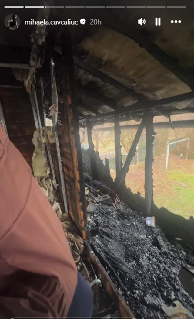 Clipe de coșmar pentru Mihaela și Ștefan de la Mireasa. Casa lor a ars din temelii, au făcut apel public să fie ajutați după ce au rămas fără nimic. Au arătat pe Instagram ce a mai rămas din locuință
