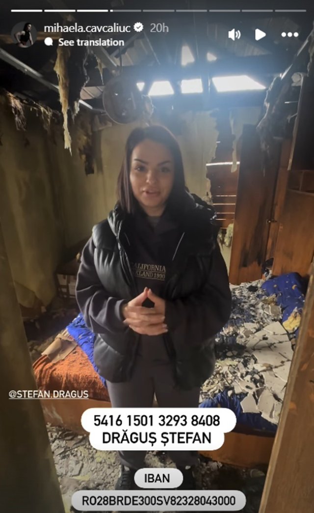 Clipe de coșmar pentru Mihaela și Ștefan de la Mireasa. Casa lor a ars din temelii, au făcut apel public să fie ajutați după ce au rămas fără nimic. Și-au rugat prietenii din online să-i sprijine