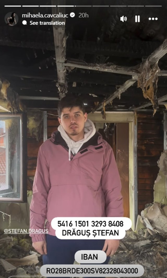 Clipe de coșmar pentru Mihaela și Ștefan de la Mireasa. Casa lor a ars din temelii, au făcut apel public să fie ajutați după ce au rămas fără nimic. Doar o pușculiță cu monede a rămas intactă