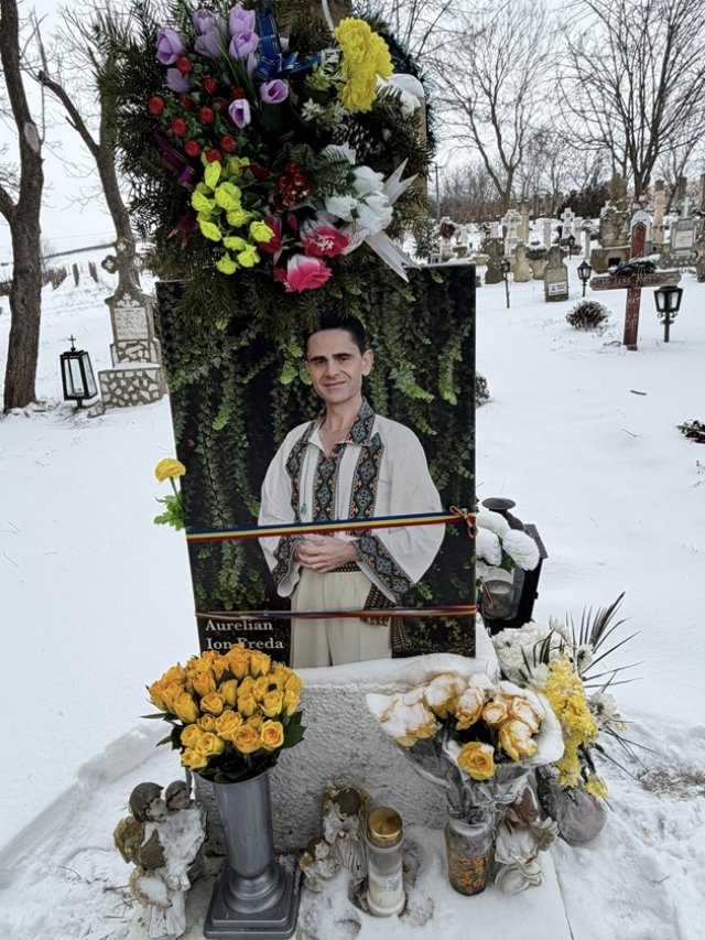 Cum arată mormântul lui Aurelian Preda, la aproape 10 ani de la moartea sa. Este dovada că fiica nu l-a uitat