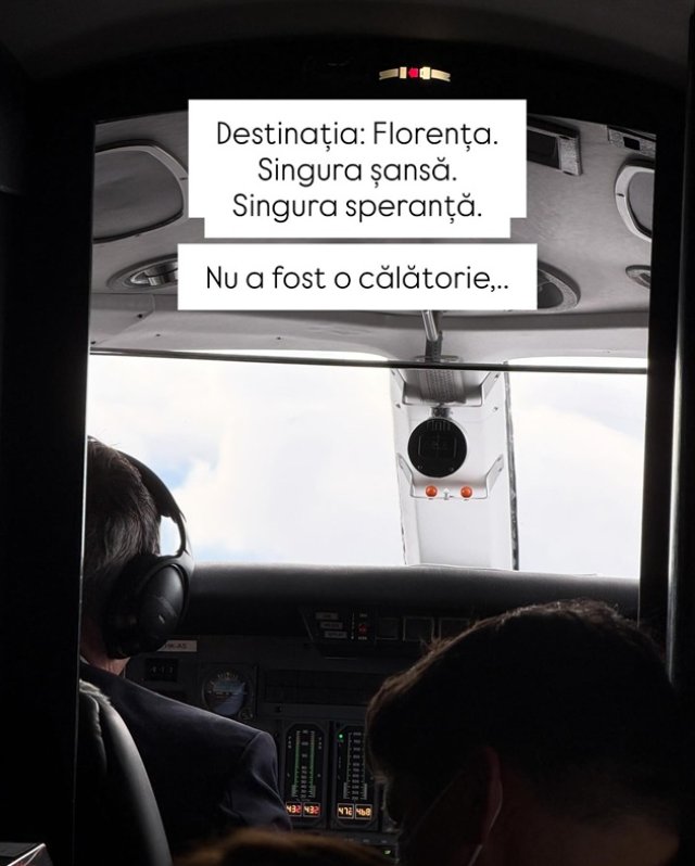 Denisa Filcea, impresionată până la lacrimi de un zbor umanitar organizat de Asociația Blondie. „M-am lovit de o realitate care m-a durut”. Zborul a avut destinația Florența