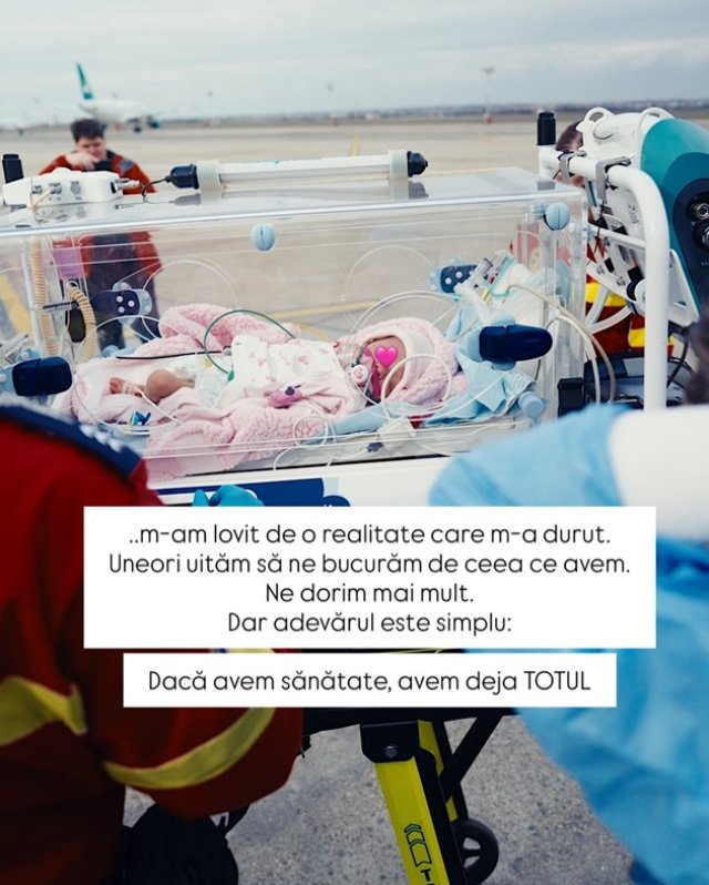 Denisa Filcea, impresionată până la lacrimi de un zbor umanitar organizat de Asociația Blondie. „M-am lovit de o realitate care m-a durut”. A constatat că uneori uită să se bucure de ceea ce are