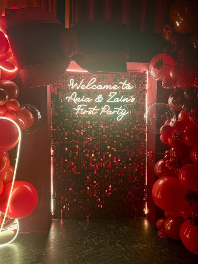 Roxana Nemeș și-a creștinat gemenii. Ce petrecere frumoasă a organizat pentru Ania și Zain. Decorul ales a fost în nuanțe de roșu