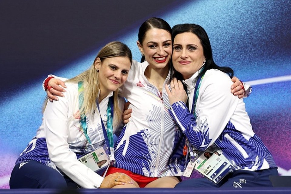 Cine este Julia Sauter, reprezentanta României la Jocurile Olimpice 2026. Rezultat remarcabil în cariera ei la programul scurt. Este născută în Germania