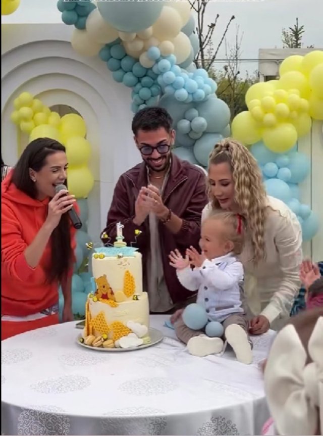 Fiul Claudiei Puican a împlinit un an și vedeta a postat un video adorabil cu micuțul. Fanii au observat imediat că Armin Nicoară lipsește. „De ce iar singură”. Georgiana Lobonț a cântat la petrecere