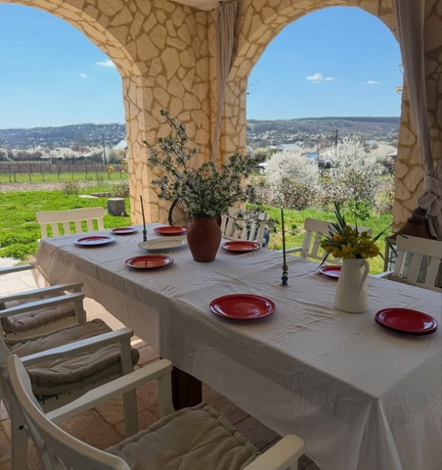 Adela Popescu și Radu Vâlcan, sărbători de vis la Șușani. „Am avut casa plină”. Au luat masa în familie