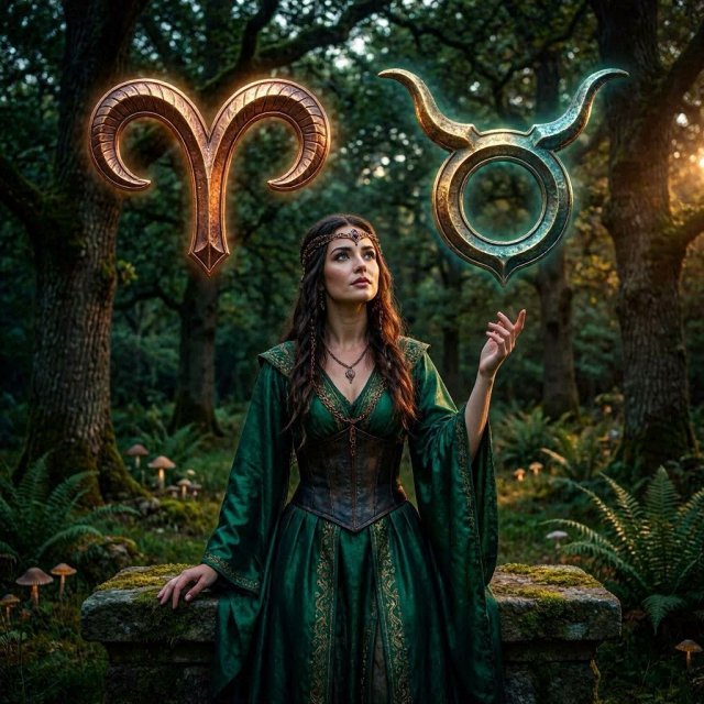 Femeia Berbec cu ascendent în Taur