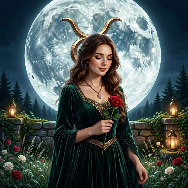 Luna în Taur în dragoste