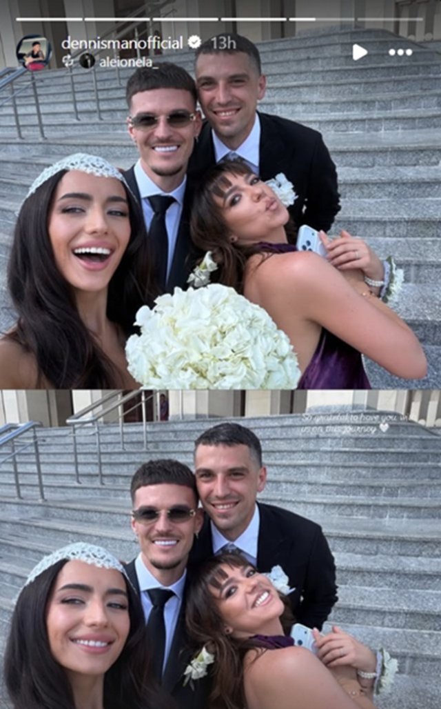 Val de nunți în showbiz! Cine sunt vedetele care s-au căsătorit în același weekend și au surprins fanii. Dennis Man