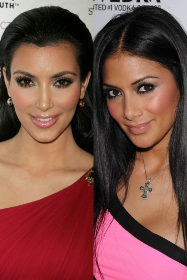 Kim Kardashian si Nicole Scherzinger
