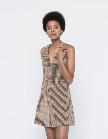 Rochie tip capă din jacquard Pull&Bear