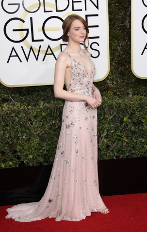 Emma Stone în Valentino