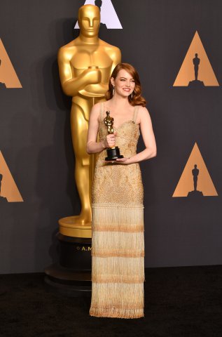 Emma Stone în Givenchy