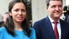 Mirabela Grădinaru, de mână cu copiii, la prima vizită oficială alături de Nicușor Dan. Ce a putut spune micuțul Antim, la microfon, la doar 3 ani