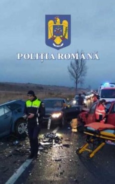 Accident grav pe DN1 - Două persoane au avut nevoie de îngrijiri medicale