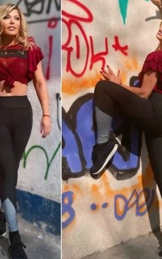 Val de reacții pe internet, după ce Loredana a publicat o serie de poze sexy, lipită de un zid. Ce au remarcat oamenii în imagini