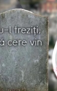 „Nu-l treziți că cere vin”. Mormânt din România, devenit celebru datorită mesajului transmis. Cărui scriitor îi aparține 