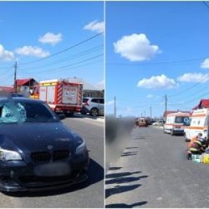 Femeie și fetiță de 4 ani, spulberate de mașină în Suceava. Femeia a murit pe loc iar copila a fost transportată la spital