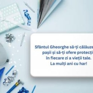 Mesaje de „La mulți ani” Sfântul Gheorghe 2025. Felicitări cu urări pentru sărbătoriții de pe 23 aprilie
