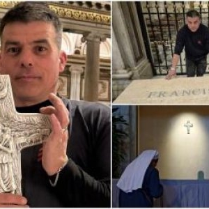 Un român, singurul străin din echipa care a lucrat la mormântul Papei Francisc din Bazilica Santa Maria Maggiore