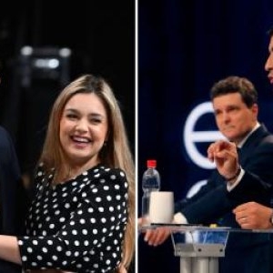 Cum a apărut Ilinca Simion la dezbaterea prezidențială de pe 8 mai 2025. Ținuta soției lui George Simion a atras toate privirile