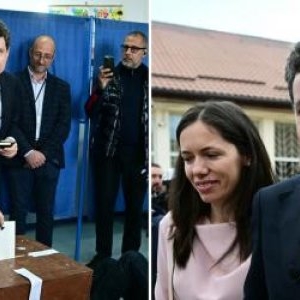 Cum a apărut Nicușor Dan la secția de votare pentru alegerile prezidențiale 2025, turul 2. Ce ținută a ales Mirabela Grădinaru
