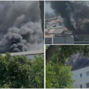 De la ce ar fi pornit incendiul de la blocul din Slatina. Oamenii au privit de afară cum le ard casele