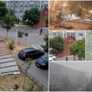 După caniculă, furtunile au măturat România. În Gorj, un tânăr de 18 ani a murit în casa lovită de fulger