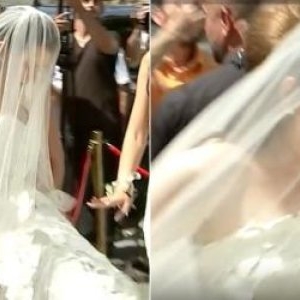 Cât a costat rochia de mireasă purtată de Kira Hagi la nunta cu Thomas Ferfelis. Din ce colecție de lux face parte