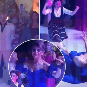 Soacra mare a făcut un SHOW de zile mari la nunta Kirei Hagi! S-a întins de tot pe podea! Dar Gestul lui Gigi Becali i-a surprins pe toți! IMAGINILE au devenit VIRALE / Foto