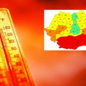15 judeţe şi Capitala intră de la 10.00 sub cod roşu de caniculă. Vor fi 41 de grade Celsius la umbră