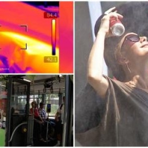 EXPERIMENT. 85 de grade, temperatura volanului unei maşini lăsate în soare pe caniculă