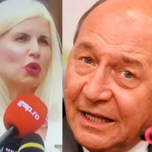 Cum a reacționat Elena Udrea când jurnaliștii au întrebat-o dacă a mai păstrat legătura cu Traian Băsescu. „Doamne ferește”. Ce a spus fosta "blondă de la Cotroceni" despre fostul președinte, imediat după ce a ieșit din închisoare