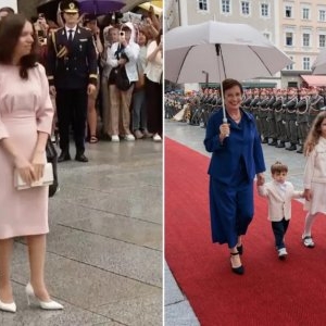 Cât costă rochia purtată de Mirabela Grădinaru la Salzburg