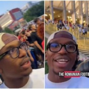 Reacţia unui american care a urmărit pentru prima dată eternul derby pe Arena Naţională: Susţin echipa roşie