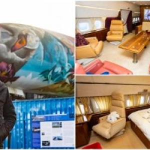 Un avion care i-ar fi aparţinut lui Pablo Escobar, transformat în Airbnb de lux, în UK. Localnicii, revoltaţi