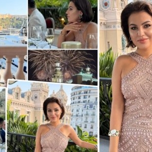 Romina Gingașu a făcut 33 de ani și s-a sărbătorit cu fast, la Monaco. Totul a fost ca în filme. Mult bun gust și rafinament. Rochia Rominei a costat o avere / GALERIE FOTO
