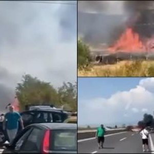 Tragedie în drum spre Thassos. 3 morţi după ce un TIR a intrat cu 100 km/h în 2 maşini, la bariera de taxare