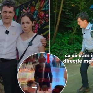 Nicușor Dan a făcut senzație pe ringul de dans, la o nuntă de lângă București. Mișcările lui au întors toate privirile! Nimeni nu l-a mai văzut așa până acum! Cu zâmbetul larg pe față, șeful statului s-a rotit și a țopăit alături de băiețelul lui, Antim, 