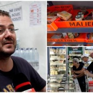 Comparaţie între produsele marcă proprie şi cele de la branduri cunoscute. Diferenţă şi de 30% la preţ