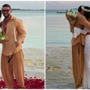 Cât a costat ținuta purtată de Andreea, partenera lui Dorian Popa, la cununia civilă. Cei doi s-au căsătorit în Maldive