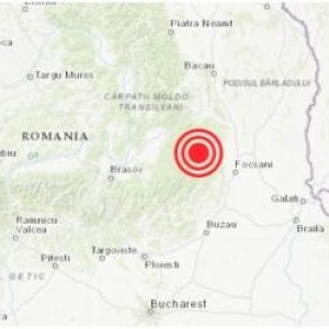 Cutremur de 4,2 în Vrancea, miercuri dimineață. Seismul, resimţit în mai multe județe