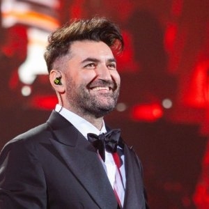 Gina Pistol și Josephine i-au făcut galerie lui Smiley, la Sala Palatului. Ce a strigat fetița, de la balcon, când tatăl ei a început să cânte. Imaginile momentului