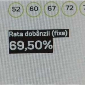 O tânără s-a împrumutat 7.000 de lei la un IFN şi a avut de plată 78.000 de lei