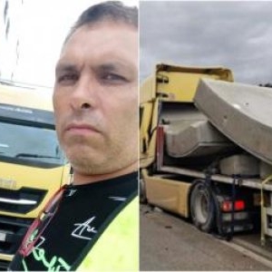 Şofer român de TIR, moarte înfiorătoare în Italia. Marian, strivit sub blocurile de beton pe care le căra