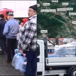 125.000 de oameni, lăsați fără apă potabilă în Prahova și Dâmbovița: "Merg la magazin să îmi cumpăr de băut"