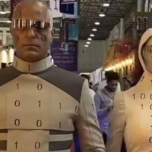 Iranul a vrut să se laude cu „roboți umanoizi avansați”. Cei doi s-au dovedit a fi, de fapt, oameni deghizați - VIDEO