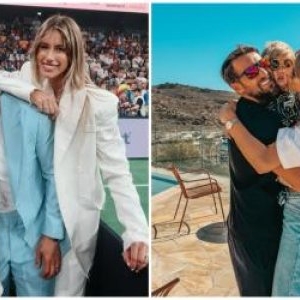 Dani Oțil, Gabriela Prisăcariu și fiul lor au împodobit bradul de Crăciun. Ce costum adorabil a îmbrăcat Tiago: „Ce simpatic este”