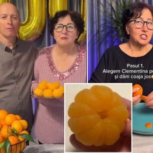 Cine sunt Gicu și Adriana, soții care au devenit virali pe internet pentru cum decojesc clementinele. Cu ce se ocupă cei doi, de fapt. Nu sunt pensionari!