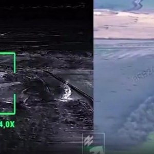 Imagini rare de pe front! Șeful GRU conduce soldații în misiune